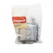 Legrand SUNO 721339 Redőnykapcsoló, alumínium burkolattal, rugós bekötés, keret nélkül, süllyesztett, 6A 250V IP20