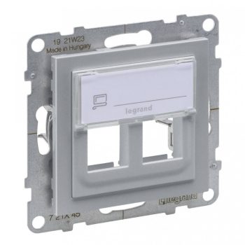   Legrand SUNO 721345 Keystone adapter, alumínium burkolattal, keret nélkül