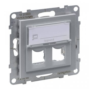   Legrand SUNO 721346 Systimax adapter, alumínium burkolattal, keret nélkül