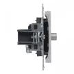 Legrand SUNO 721363 TV (F típus), IP20, alumínium, süllyesztett