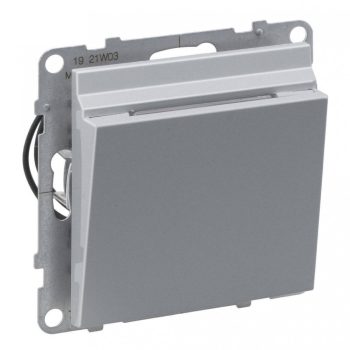   Legrand SUNO 721375 Hotelkártya-kapcsoló, alumínium burkolattal, rugós bekötés, keret nélkül, süllyesztett, 6A 250V IP20
