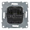 Legrand SUNO 721379 Forgatógombos fényerőszabályzó, alumínium burkolattal, keret nélkül, süllyesztett, 240V AC - 50 Hz, IP20