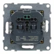 Legrand SUNO 721429 földelt csatlakozóaljzat (dugalj), 2P+F, USB-C töltőaljzattal, fekete burkolattal, rugós bekötés, keret nélkül, süllyesztett, 16A 250V IP20
