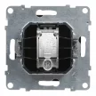 Legrand SUNO 721463 TV (F típus), IP20, fekete, süllyesztett