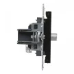 Legrand SUNO 721463 TV (F típus), IP20, fekete, süllyesztett