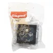 Legrand SUNO 721468 TV-R-SAT aljzat, IP20, fekete, süllyesztett