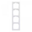 Legrand SUNO 721504 4-es fehér keret, vízszintes és függőleges elhelyezéssel, IP20