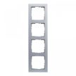 Legrand SUNO 721514 4-es alumínium keret, vízszintes és függőleges elhelyezéssel, IP20
