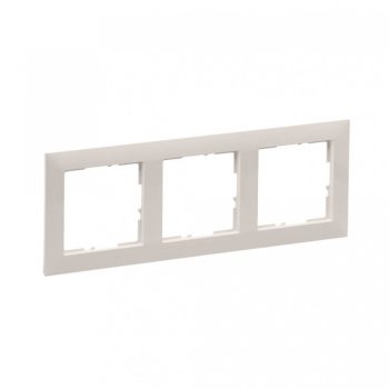   Legrand SUNO 721533 3-as homok keret, vízszintes és függőleges elhelyezéssel, IP20