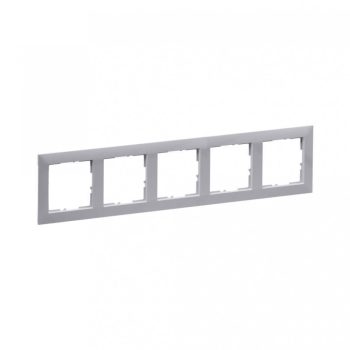   Legrand SUNO 721545 5-ös szürke keret, vízszintes és függőleges elhelyezéssel, IP20