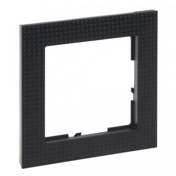 Legrand SUNO 721571 1-es fekete mintás keret IP20