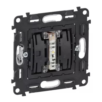   Legrand 752041 Valena InMatic kétpólusú kapcsoló mechanizmus ellenőrzőfénnyel ( Legrand 752041 )