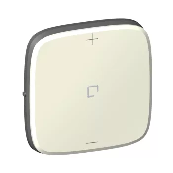   Legrand 752094A Valena Allure 3 vezetékes nyomógombos fényerőszabályzó burkolat, gyöngyház (Legrand 752094A)