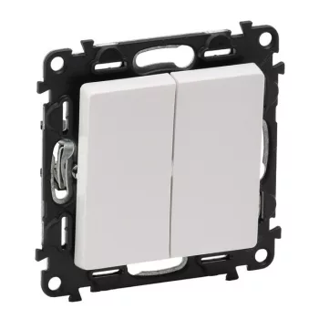 Legrand Valena Life 752105 csillárkapcsoló (105), 10 A, IP20, fehér, süllyesztett