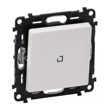 Legrand Valena Life 752112 váltóérintkezős nyomó (N106), 10 A, IP20, fehér, süllyesztett
