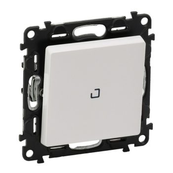  Legrand Valena Life 752126 váltókapcsoló (106), fehér burkolattal keret nélkül, süllyesztett, jelzőfénnyel 10A 250V (Legrand 752126)