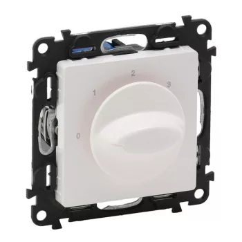Legrand Valena Life 752132 fokozatkapcsoló (0, 1, 2, 3), 20 A, IP20, fehér, süllyesztett