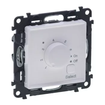 Legrand Valena Life 752134 szobatermosztát, IP40, fehér, süllyesztett