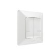 Legrand Netatmo 752187 Vezeték nélküli kapcsoló - kettős egypólusú Valena Life Netatmo fehér ( 752187 )