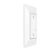 Legrand Netatmo 752189 Szcenárió kapcsoló Ébredés/Alvás funkcióval Valena Life Netatmo fehér ( 752189 )