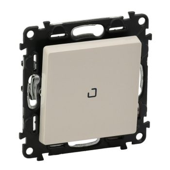   Legrand Valena Life 752204 egypólusú kapcsoló (101), elefántcsont burkolattal keret nélkül, süllyesztett, ellenőrzőfénnyel 10A 250V (Legrand 752204)