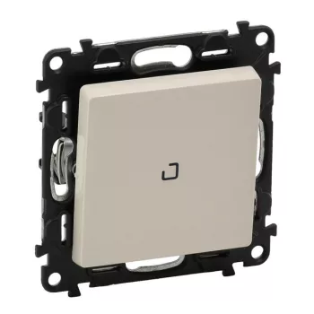 Legrand Valena Life 752204 egypólusú kapcsoló (101), 10 A, IP20, elefántcsont, süllyesztett