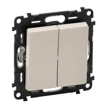 Legrand Valena Life 752205 csillárkapcsoló (105), 10 A, IP20, elefántcsont, süllyesztett