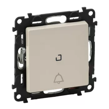 Legrand Valena Life 752216 váltóérintkezős nyomó (N106), 10 A, IP20, elefántcsont, süllyesztett