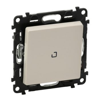   Legrand Valena Life 752226 váltókapcsoló (106), elefántcsont burkolattal keret nélkül, süllyesztett, jelzőfénnyel 10A 250V (Legrand 752226)