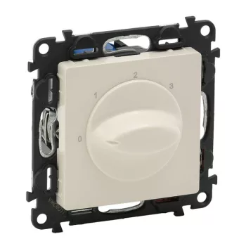 Legrand Valena Life 752232 fokozatkapcsoló (0, 1, 2, 3), 20 A, IP20, elefántcsont, süllyesztett