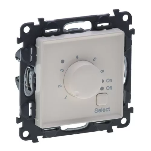 Legrand Valena Life 752234 szobatermosztát, IP40, elefántcsont, süllyesztett