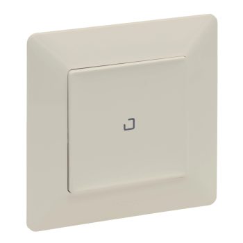   Legrand Netatmo 752266 Valena Life okos egypólusú kapcsoló/fényerőszabályzó (végrehajtó), süllyesztett, díszítőkerettel szállítva, elefántcsont színű, fázis/nulla megtáplálású egy kapcsolt fázis elmenő, impulzus bemenet, gatewayhez csatlakoztatható
