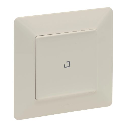 Legrand Netatmo 752266 Valena Life okos egypólusú kapcsoló/fényerőszabályzó (végrehajtó), süllyesztett, díszítőkerettel szállítva, elefántcsont színű, fázis/nulla megtáplálású egy kapcsolt fázis elmenő, impulzus bemenet, gatewayhez csatlakoztatható