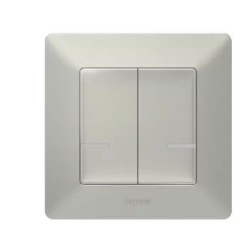 Legrand Valena Life Netatmo 752387 egypólusú kapcsoló (101), IP40, alumínium, falon kívüli