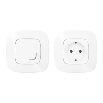 Legrand Valena Allure Netatmo 752554 párosított szett, IP40, fehér, süllyesztett