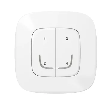 Legrand Valena Allure Netatmo 752568 szcenárió kapcsoló, IP40, fehér, falon kívüli