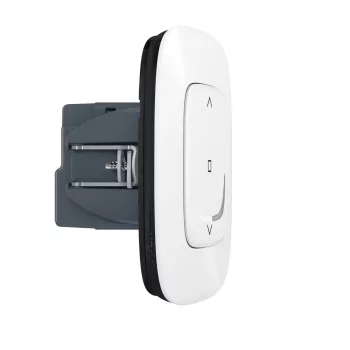 Legrand Valena Allure Netatmo 752590A redőnykapcsoló, IP41, fehér, süllyesztett