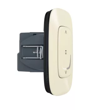 Legrand Valena Allure Netatmo 752690A redőnykapcsoló, IP41, elefántcsont, süllyesztett