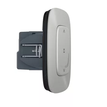 Legrand Valena Allure Netatmo 752790A redőnykapcsoló, IP41, alumínium, süllyesztett