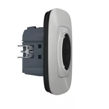 Legrand Valena Allure Netatmo 752794 földelt dugalj 2P+F, 16 A, IP40, alumínium, süllyesztett