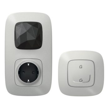  Legrand Netatmo 752796 Intelligens kezdő csomag - Központi egység intelligens csatlakozóaljzattal + főkapcsoló Valena Allure Netatmo alumínium ( 752796 )