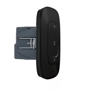 Legrand Valena Allure Netatmo 752890A redőnykapcsoló, IP41, fekete, süllyesztett