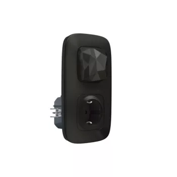 Legrand Valena Allure Netatmo 752896 okosotthon kezdőcsomag, IP40, fekete, süllyesztett