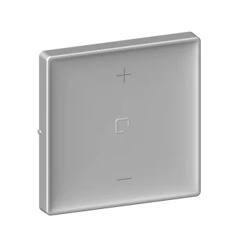   Legrand 752899A Valena Life 3 vezetékes nyomógombos fényerőszabályzó burkolat, alumínium (Legrand 752899A)