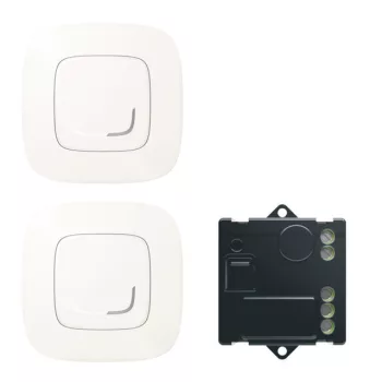 Legrand Valena Allure Netatmo 752950 párosított szett, 1,3 A, IP41, gyöngyház
