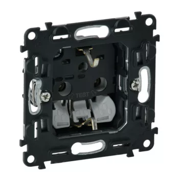   Legrand 753021 Valena InMatic 2P+F csatlakozóaljzat mechanizmus gyermekvédelem nélkül, rugós vezetékbekötéssel ( Legrand 753021 )
