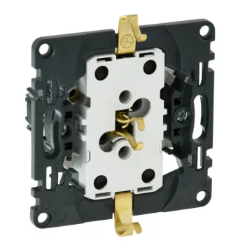   Legrand 753026 Valena InMatic 2x2P+F csatlakozóaljzat gyermekvédelemmel,
rugós vezetékbekötéssel ( Legrand 753026 )