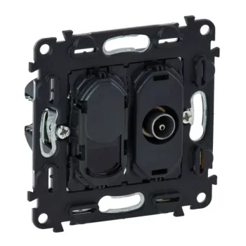   Legrand 753055 Valena InMatic TV csatlakozóaljzat + RJ45 Cat. 6 UTP aljzat mechanizmus ( Legrand 753055 )