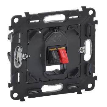   Legrand 753072 Valena InMatic hangszóró-csatlakozóaljzat mechanizmus, 2 kivezetéssel ( Legrand 753072 )