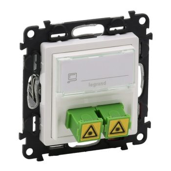   Legrand 753130 Valena Life SC/APC egymódusú optikai csatlakozóaljzat fehér ( Legrand 753130 )